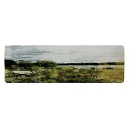 Benjamin Tate Design Vintage Cow Runner Rug in Natural - Size: 67 cm x 230 cm - thumbnail 1