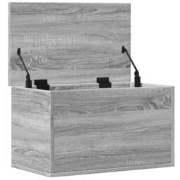 Berkfield Home Storage Box Grey Sonoma 60x35x35 cm Engineered Wood - Size: 60 x 35 x 35 cm - thumbnail 7