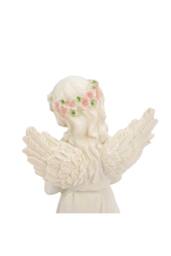 Living and Home Solar Powered Light Angel Fairy Garden Ornament Resin Statue Figurine Lawn Decor in Beige - thumbnail 5