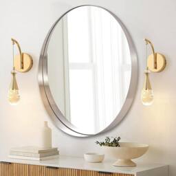 Garwarm Wall Sconce Light w/ Bubble Crystal Shade, Adjustable Hanging Cord, 3500K Warm Light, Elegant Wall Lighting Fixture for Bedroom, Living Room - thumbnail 7
