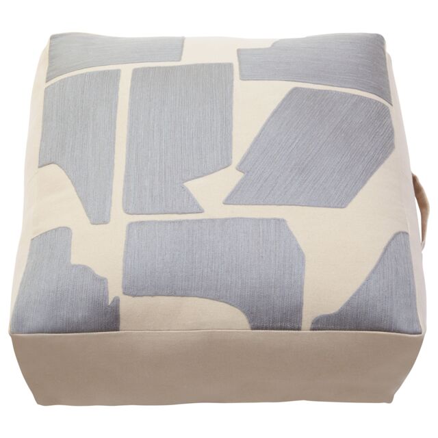 Orsina Bosie Ozella Square Floor Cushion in Grey - image 1
