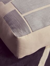 Orsina Bosie Ozella Square Floor Cushion in Grey - thumbnail 4