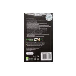 Voltico Snowflake Curtain Lights 234 White LED 0.9x1.2m in Cool White - Size: 10m - thumbnail 6