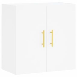 Berkfield Home Wall Cabinet White 60x31x60 cm Engineered Wood - Size: 60 x 31 x 60 cm - thumbnail 2