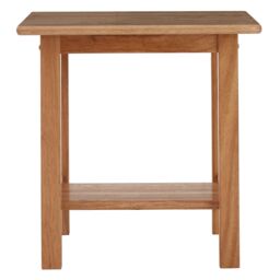 Orsina Contemporary Square Side Table, Solid Wood Side Table, Modern Wood Nightstand, Wooden Bedside Table in Natural - thumbnail 1