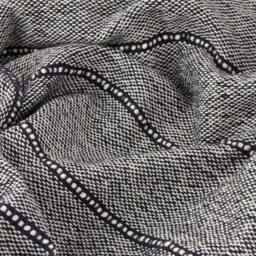 Yard Hedon Woven Indoor/Outdoor Throw in Navy - Size: 130 cm x 180 cm - thumbnail 5