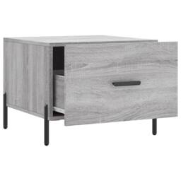 Berkfield Home Coffee Tables 2 pcs Grey Sonoma 50x50x40 cm Engineered Wood - Size: 50 x 50 x 40 cm - thumbnail 7