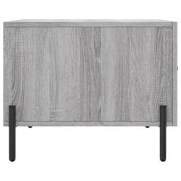 Berkfield Home Coffee Tables 2 pcs Grey Sonoma 50x50x40 cm Engineered Wood - Size: 50 x 50 x 40 cm - thumbnail 8