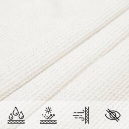 Berkfield Home Sunshade Sail 160 g/m ² White 3/4x3 m HDPE - thumbnail 7
