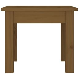 Berkfield Home Coffee Table Honey Brown 35x35x30 cm Solid Wood Pine - Size: 35 x 35 x 30 cm - thumbnail 3