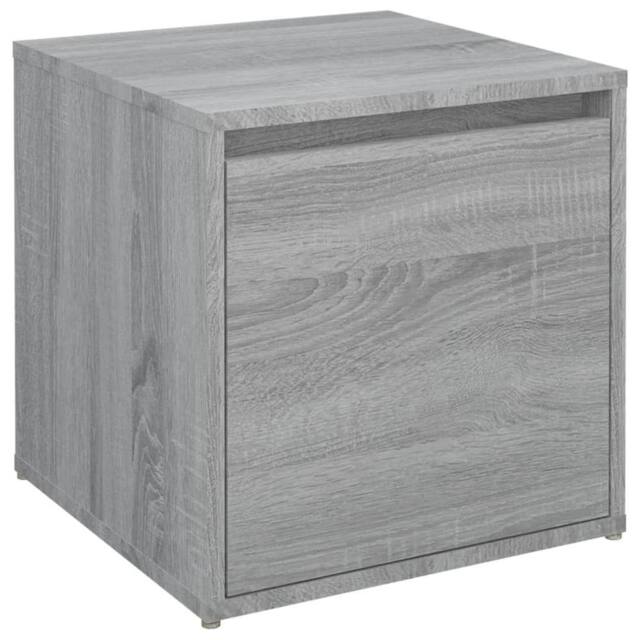 Berkfield Home Box Drawer Grey Sonoma 40.5x40x40 cm Engineered Wood - image 1