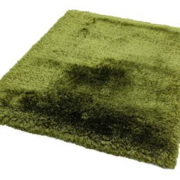 The Rug Shop UK Green Handmade Modern Plain Polyester Easy To Clean Green Area Rug - Size: 160 cm x 230 cm - thumbnail 3