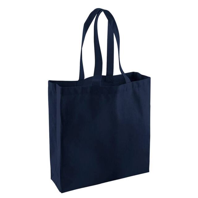 Westford Mill Classic Cotton Shopper in Navy - image 1