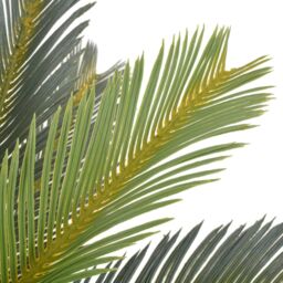 Berkfield Home Artificial Plant Cycas Palm with Pot Green 90 cm - thumbnail 2