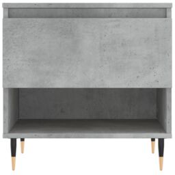 Berkfield Home Coffee Tables 2 pcs Concrete Grey 50x46x50 cm Engineered Wood - Size: 50 x 46 x 50 cm - thumbnail 6