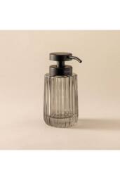 Cosmic Soap dispenser, 300ml, Resistant Glass, Grey, Lido Collection in Grey - thumbnail 2