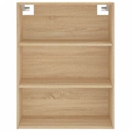 Berkfield Home Highboard Sonoma Oak 69.5x34x180 cm Engineered Wood in Brown - thumbnail 6