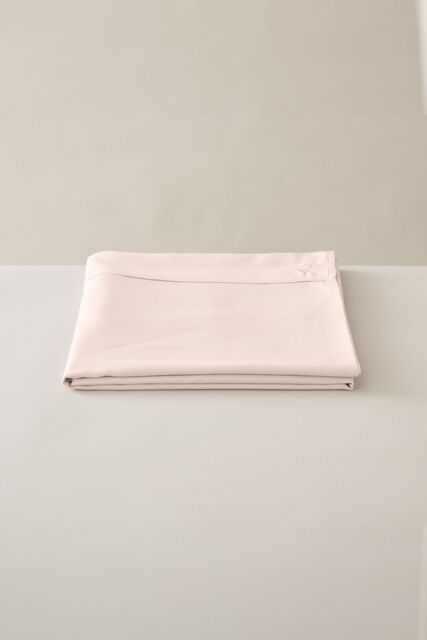 Ted Baker 'TB Plain Dye' Cotton Sateen Flat Sheet in Pink - Size: Super King - image 1