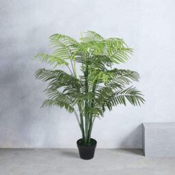Tradala Trees Lush Artificial Tree Large Palm in Plant Pot in Dark Green - Size: 5ft - thumbnail 3