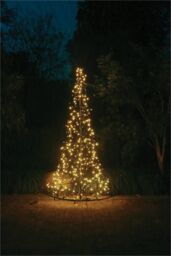 Xmas Haus All surface 1.8m 480 Warm White Led Tree - 10% Twinkle in Black - Size: 1 Pack - thumbnail 2