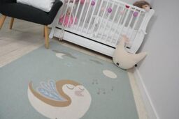 RugsX Loko Rug in Green - Size: 120 cm x 170 cm - thumbnail 4