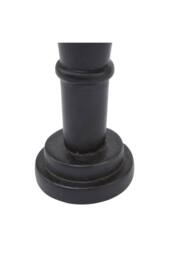 KDMD Minimalist Black Wooden Nutcracker Ornament for Holiday Decor - thumbnail 4