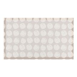 Artsy Mats Taupe Dot Swirl Indoor Outdoor Doormat (70 x 40cm) in Beige - Size: 40 cm x 70 cm - thumbnail 2