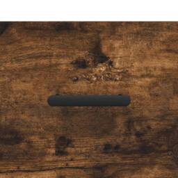 Berkfield Home Sideboard Smoked Oak 69.5x34x90 cm Engineered Wood in Brown - thumbnail 9