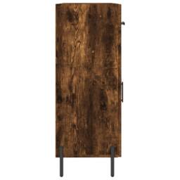 Berkfield Home Sideboard Smoked Oak 69.5x34x90 cm Engineered Wood in Brown - thumbnail 7