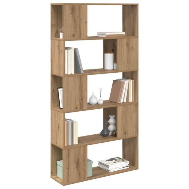 Berkfield Home TV Stand Artisan Oak Chipboard 80 x 24 x 155 cm TV Stand in Brown - image 1
