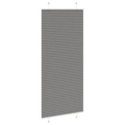 Berkfield Home Pleated Blind Anthracite 90x200 cm Fabric Width 89.4 cm Polyester in Dark Grey - thumbnail 4