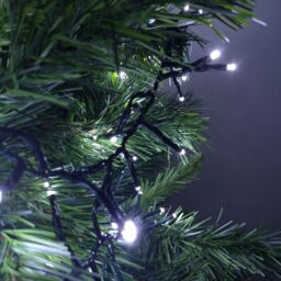 Samuel Alexander 480 LED 6.2m Premier Clusterbrights Indoor Outdoor Multifunction Mains Operated Christmas Cluster Lights with Timer in Cool White - thumbnail 3