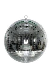 KDMD Silver Disco Bauble 40cm Christmas Ornament - thumbnail 2