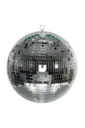 KDMD Silver Disco Bauble 40cm Christmas Ornament