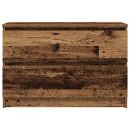Berkfield Home TV Cabinet Old Wood 80x35x54 cm Engineered Wood in Brown - Size: 80 x 35 x 54 cm - thumbnail 6