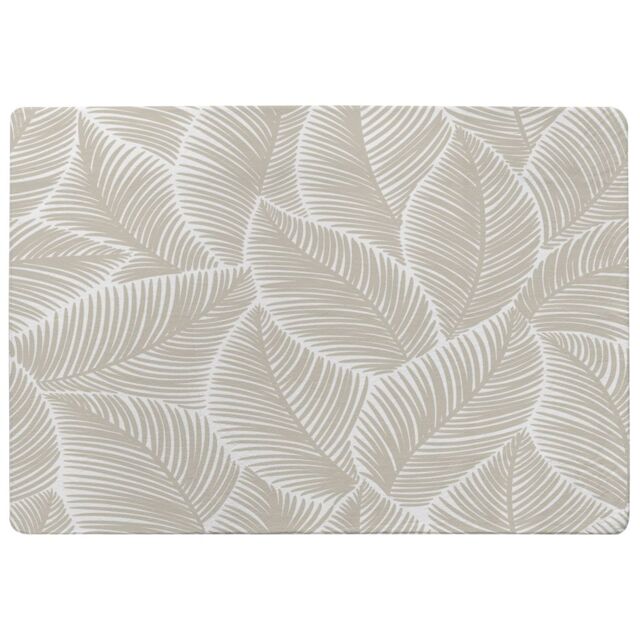 Benjamin Tate Design Beige Leaves Designer Rug in Natural - Size: Large - image 1
