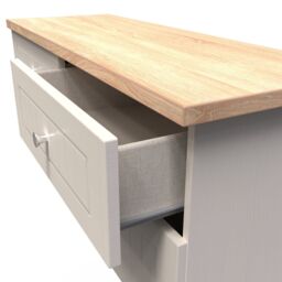 Ready Assembled 2 U Norton 4 Drawer Bed Box (Ready Assembled) in Taupe - Size: Small - thumbnail 5