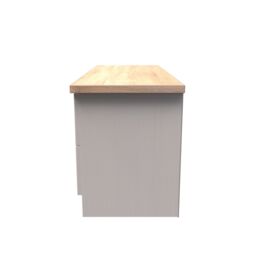 Ready Assembled 2 U Norton 4 Drawer Bed Box (Ready Assembled) in Taupe - Size: Small - thumbnail 2