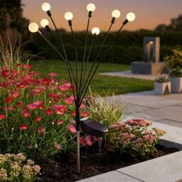 Garden Greatness 8-Stem GloGlobes Swaying Solar Stake Light - Size: 1 Pack