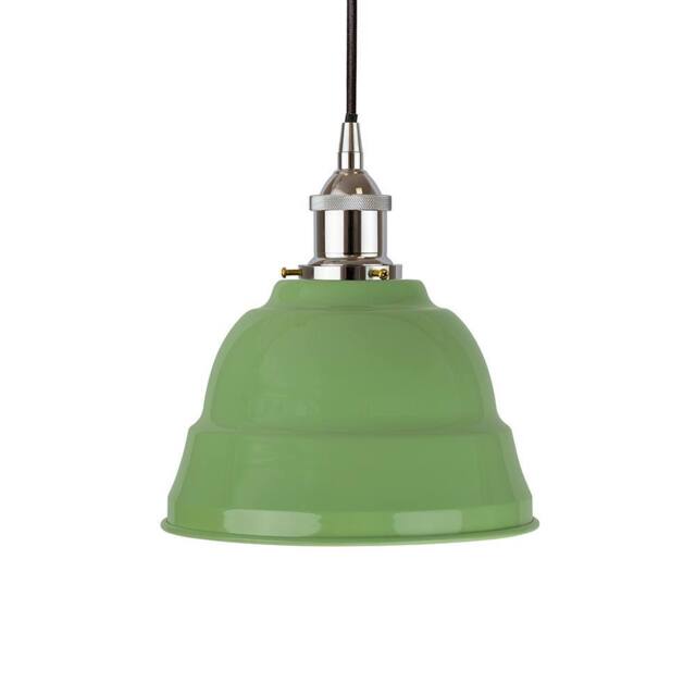 SE Home Mint Green Lincoln Pendant Light - Nickel - Black Round - image 1
