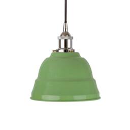 SE Home Mint Green Lincoln Pendant Light - Nickel - Black Round - thumbnail 1