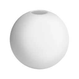 Industville Sleek Opal Glass Globe 3 Wire Cluster Lights - 7 inch - White - Size: Large - thumbnail 4