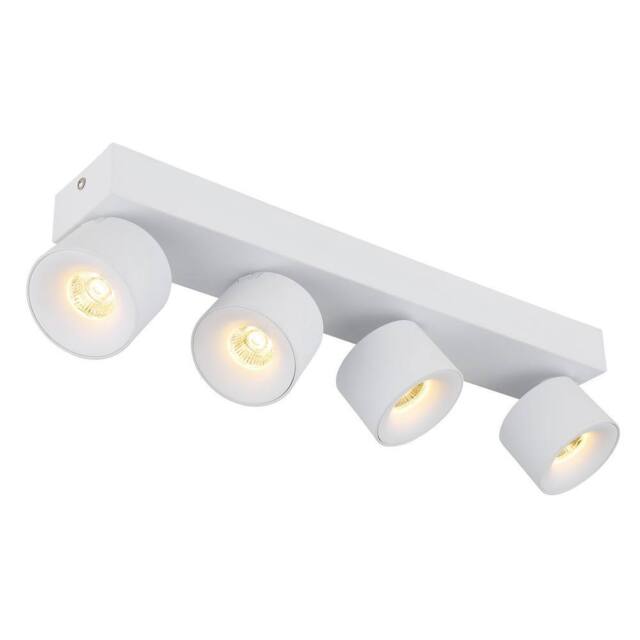 Netlighting Rae Ceiling Spotlight Bar White Matt 4x LED 3000K - image 1
