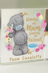 Personalised Memento Company Women's Personalised Me To You Forever My Friend Crystal Token in Clear - thumbnail 3