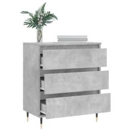Berkfield Home Sideboard Concrete Grey 60x35x70 cm Engineered Wood - Size: 60 x 35 x 70 cm - thumbnail 4