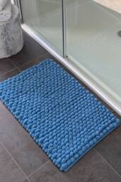 Allure Bath Fashions Bobbi Giant Bobble Bath Mat in Blue - thumbnail 5