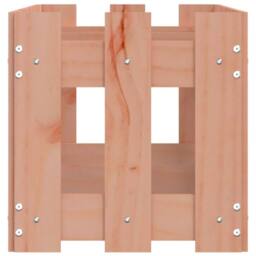 Berkfield Home Garden Raised Bed with Fence Design 150x30x30 cm Solid Wood Douglas in Light Tan - Size: 150 x 30 x 30 cm - thumbnail 6