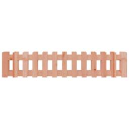 Berkfield Home Garden Raised Bed with Fence Design 150x30x30 cm Solid Wood Douglas in Light Tan - Size: 150 x 30 x 30 cm - thumbnail 5