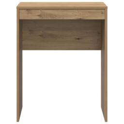 Berkfield Home Beautiful Writing Desk Artisan oak Engineered wood 60 x 40 x 76 c in Brown - thumbnail 5