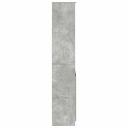 Berkfield Home Highboard Concrete Grey 70x35x180 cm Engineered Wood - Size: 70 x 35 x 180 cm - thumbnail 7